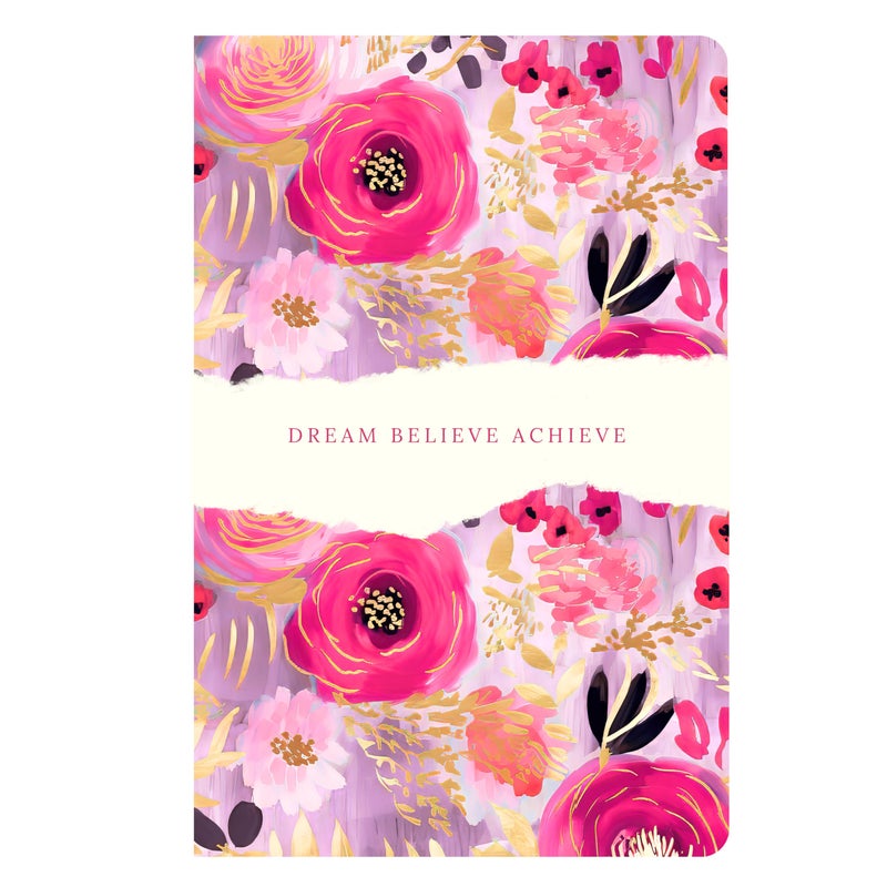 LAURET BLANC Notebook Undated Daily Planner, To Do List, Affirmation and Gratitude Journal- A5, 90 GSM, 150 Pages, Plan for 75 Days (Dream Believe Achieve) - Image 4