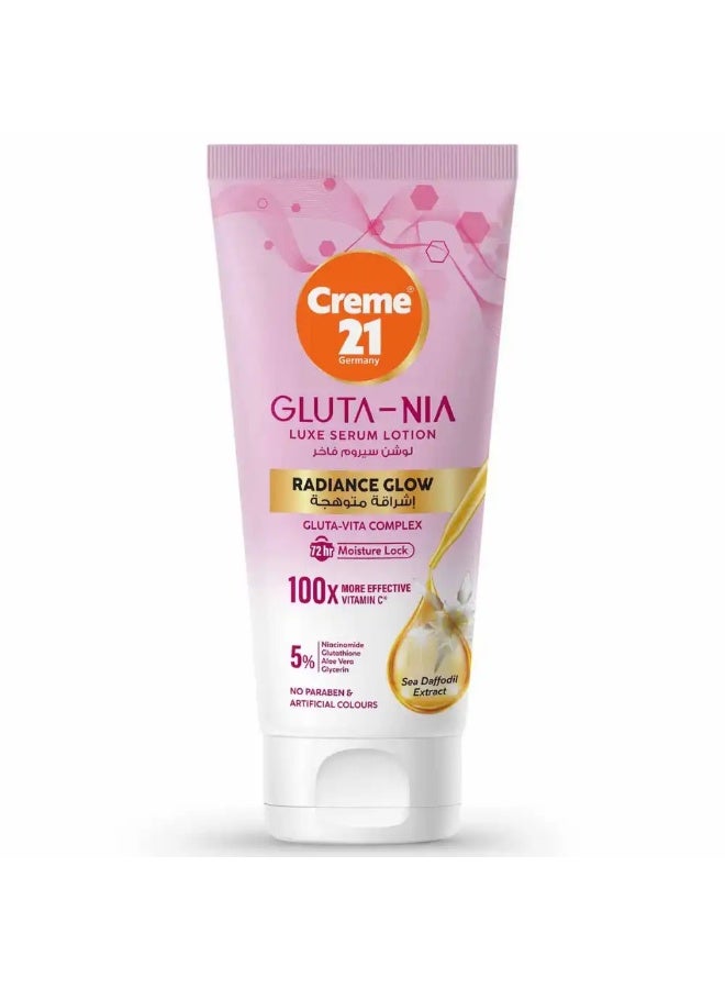 Creme 21 Gluta-Nia Luxe Serum Lotion â€“ Radiance Glow 200ml