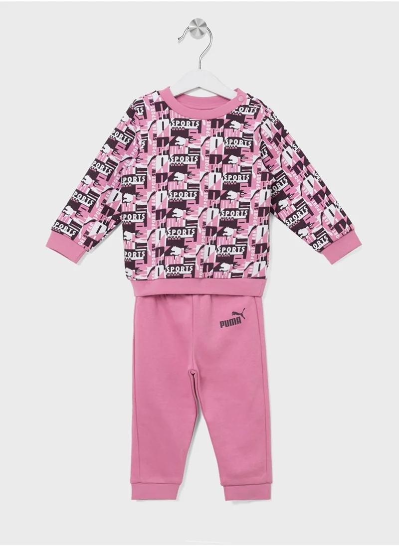 PUMA Infant Minicats Aop Tracksuit