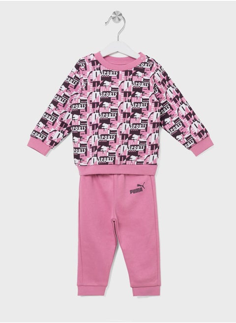 Infant Minicats Aop Tracksuit