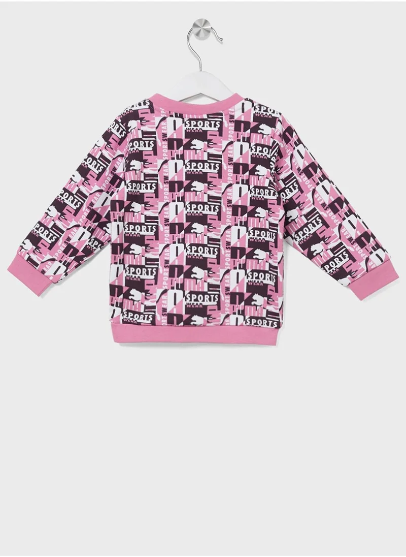 PUMA Infant Minicats Aop Tracksuit