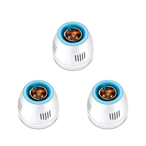 Anchor by Panasonic Fancy Lamp Holder Batten Type, White, ISI Certified, Ideal for Ceiling/Wall Use with Standard Bulbs – Pack of 3 - Image 1