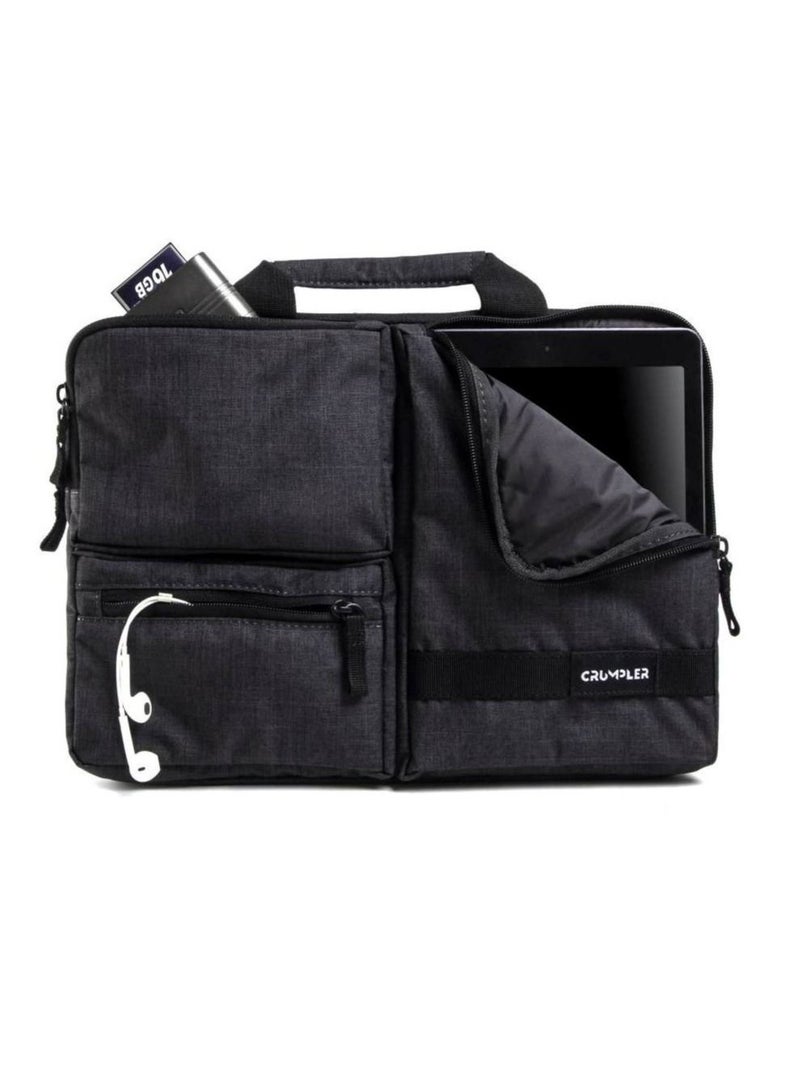 Crumpler The Geek Deluxe TGKD13-013 Laptop Sleeve 13 Inch with 7.9 Inch Tablet Compartment Black - Image 3