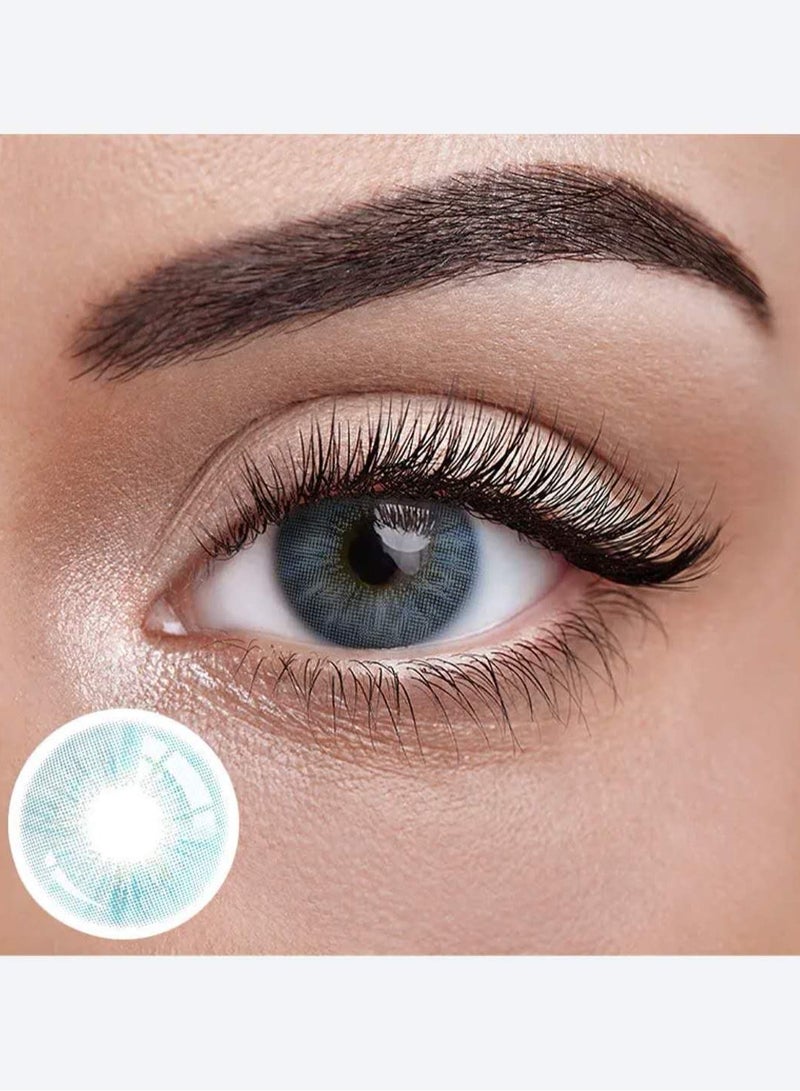 يونيبلينغ عدسات لاصقة ملونة بيرست بابل الأزرق (سنوية) - Image 2