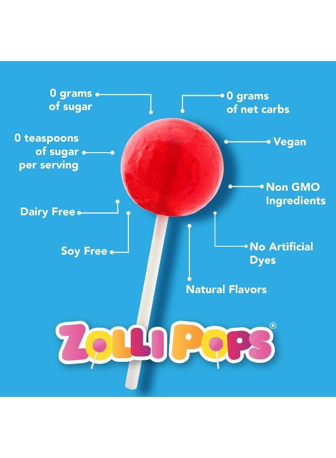 Zollipops Clean Teeth Pops - Mixed Fruit - Image 5