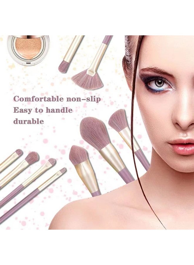 WOBEVB Makeup Brushes Set 11Pcs With Brush Cleaning Mat And Makeup Sponge Professional Face Powder Eye Shadow Powder Liquid Cream Kit - Image 2