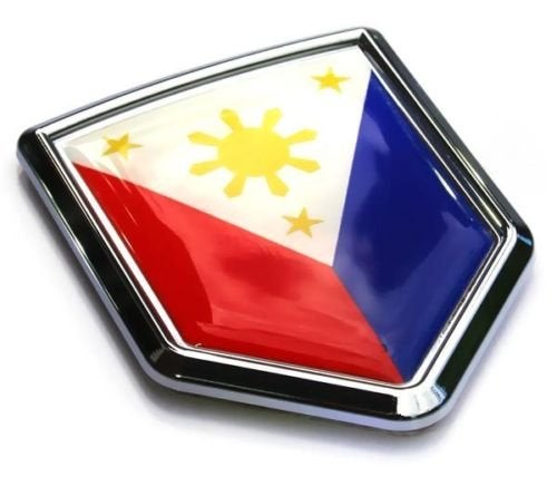 Car Chrome Decals Philippine Flag Philippines Car Auto Chrome Emblem 3D Decal Bumper Sticker - Image 5