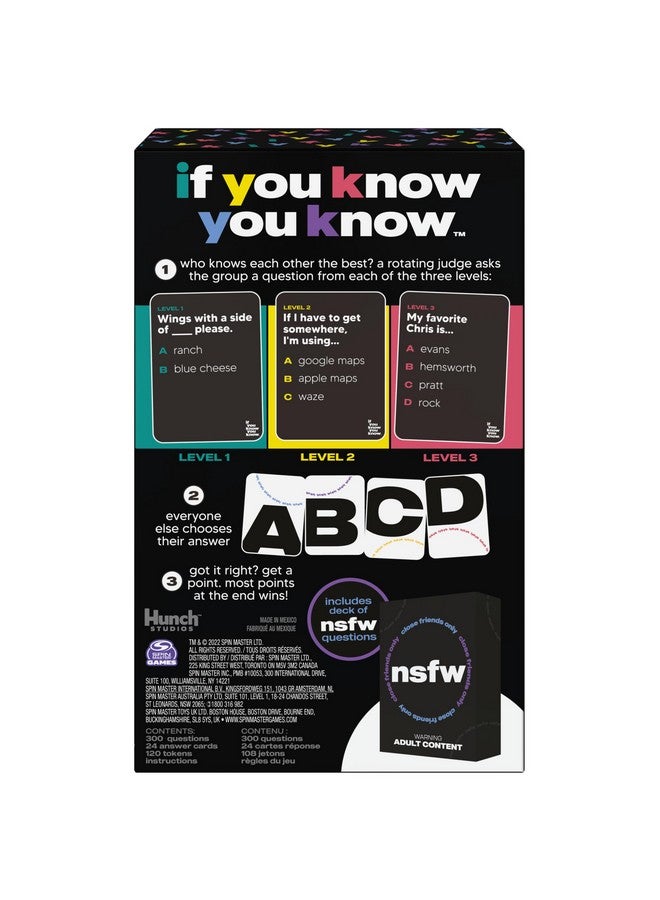 Spin Master Games, If You Know You Know IYKYK Card Game, Adult Party Game for Bachelorette Parties, College, Birthday, for Adults & Teens Ages 18+ - Image 4