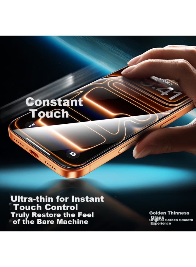 SmartDevil Shanmo [3d Hot Bending Film | 0.18mm Ultra-thin] Suitable For Apple 17 Tempered Glass Screen Protector, Iphone 17 Phone Film, Original Feel Dust-free High-definition Film - Image 3