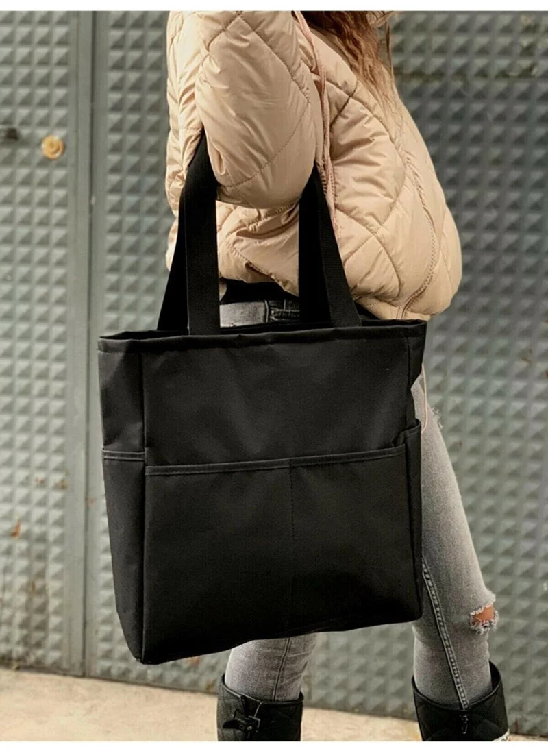 Başkent Çanta Başkent Bag Women's Black Sports Shoulder and Shoulder Bag