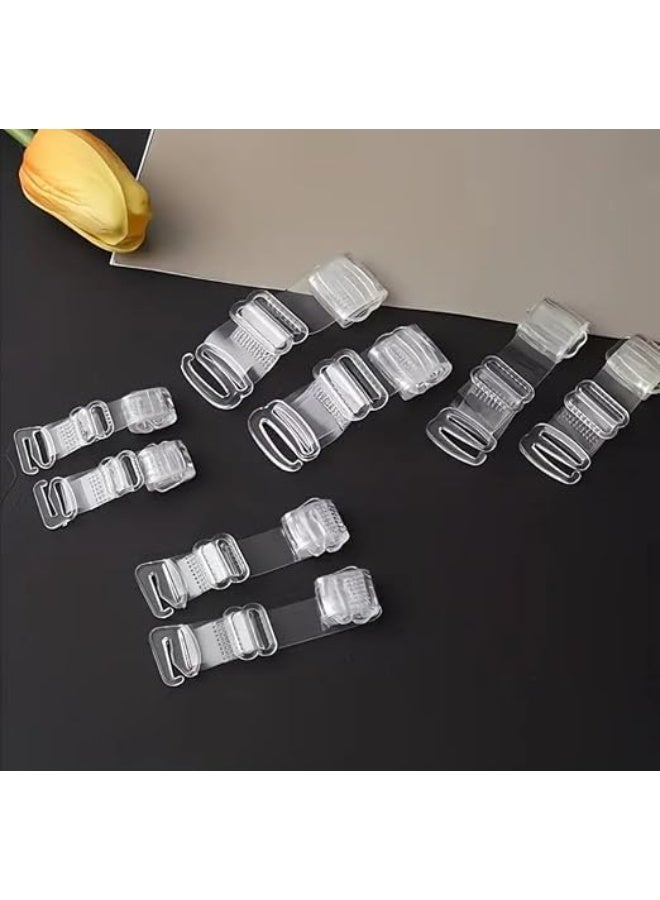 Invisible Bra Straps 12 Pieces - 6 Pairs (Code 7304) – Adjustable & Anti-Slip Clear Straps - Image 2