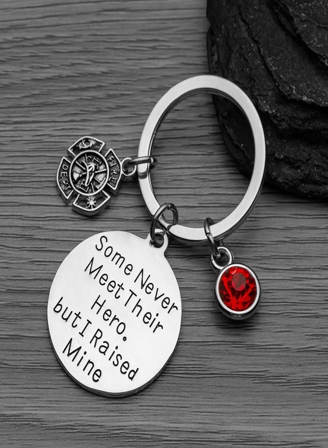 إنفينيتي كوليكشن سلسلة مفاتيح رجال الإطفاء من مجموعة إنفينيتي، البعض لا يقابلون بطلهم أبدًا، لكنني ربّيت بطلي، هدية مجوهرات للأم أو الأب من رجال الإطفاء - Image 2