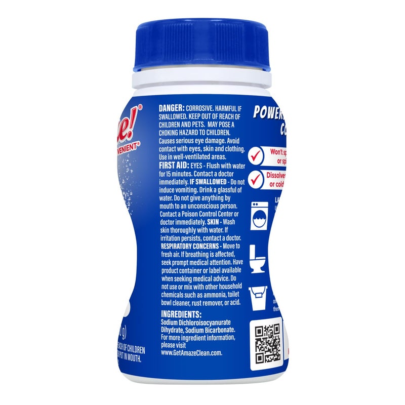 AMAZE Ultra Concentrated Bleach Tablets [32 tablets] - Original Scent - for Laundry, Toilet, and Multipurpose Home Cleaning. No Splash Liquid Bleach Alternative - Image 2