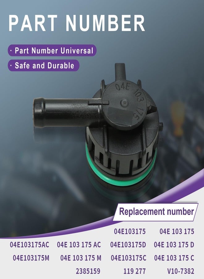Sprwinautummer 04E103175M Cylinder Head Crankcase Ventilation Check Valve EA211 1.2T 1.4T Replacement for Audi A1 A3 Q3 VW Golf Jetta Passat Tiguan Seat 04E103175 - Image 5