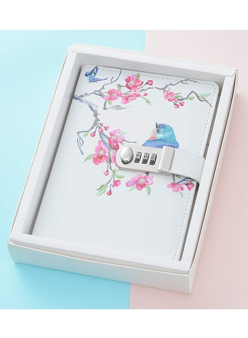 Creative Password Lock Journal,  Diary Digital Locking Diary Notepad Book Combination Journal Diary with lock A5 Planner Cover - Image 2
