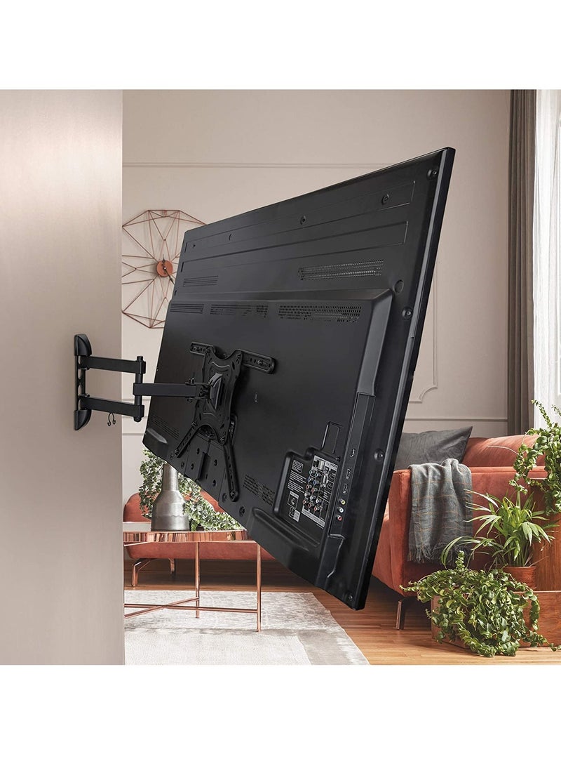 ELTRAZONE Full Motion TV Wall Mount Monitor Wall Bracket with Swivel & Articulating Tilt Arm, Fits up to 55 Inch Lcd Led Oled Flat Screens up to 66 lbs/Vesa 400x400 - Image 3