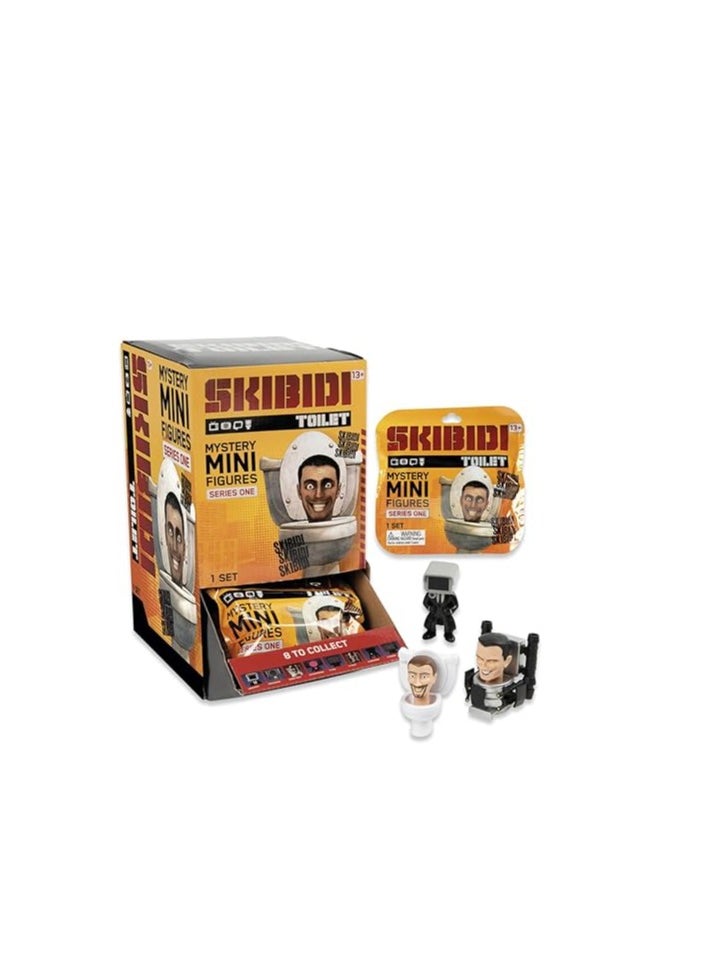 Bonkers Bonkers Skibidi Toilet Series 1 -  2.5"  Figure Collectible Mystery Bag ( One Random Piece)  - Image 2