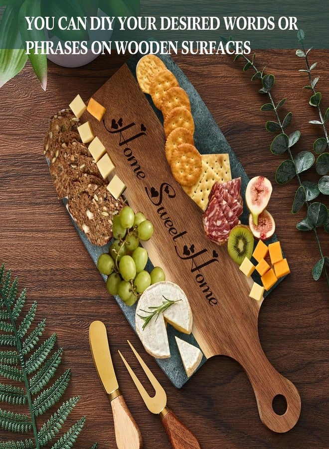 Ziliny Green Marble Cutting Board Marble and Wood Charcuterie Board Gift Set House Warming Gifts New Home with Cheese Knives Acacia Cheese Platter with Handle for Valentine's Day Wedding Party Gift(Square) - Image 5
