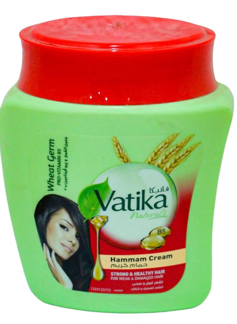 Vatika Naturals Hammam Cream With Wheat Germ - 225 Gm