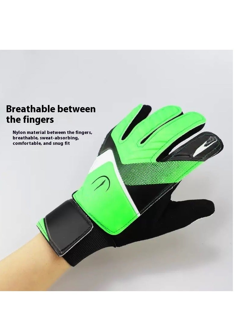 بست أفضل قفازات حارس مرمى كرة القدم للأطفال المصنوعة من اللاتكس والمضادة للتصادم - Image 4