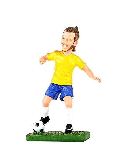 Wowheads Wowheads Gareth Bale Fig Standing Polystone Natural Color Figurines (Size 3 x 4 x 6 inch)  - Image 2