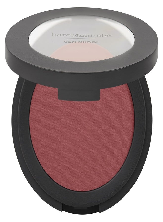 bareMinerals Gen Nude Powder Blush, Mineral-Based Pressed Powder Blush - You Had Me at Merlot - Image 1
