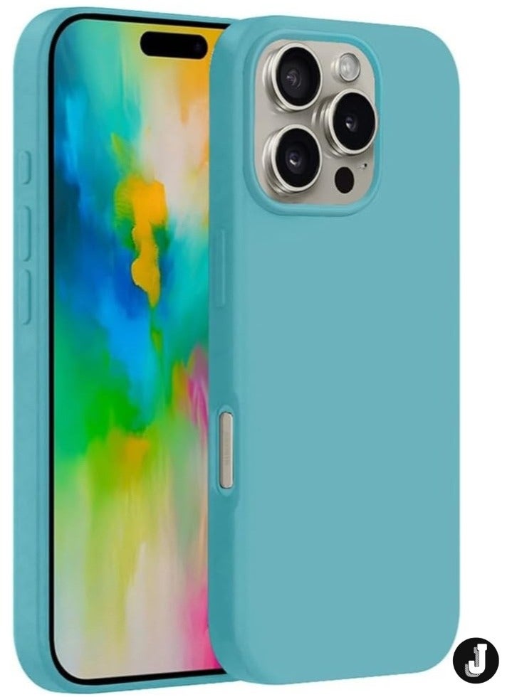 JAJEEK "New Liquid Silicone Case for iPhone 16 Pro Max – Ultra Slim, Soft Anti-Scratch Microfiber Lining & Drop Protection" - Image 1