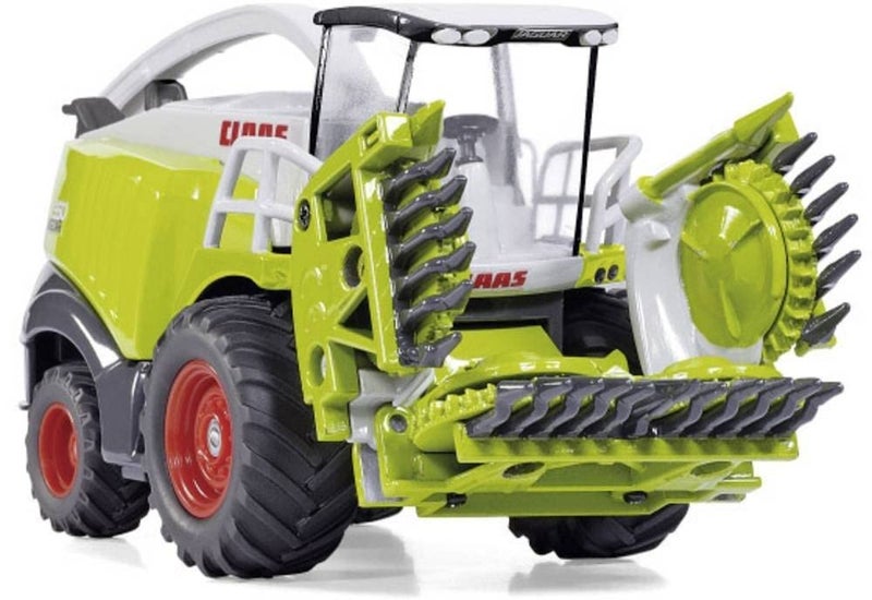siku 1993, Claas Forage Harvester, 1:50, Metal/Plastic, Green, Folding and removable harvester - Image 1