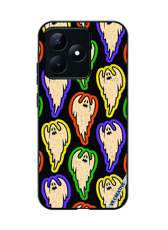 VR CREATIVE Protective Case Cover For Realme C53 Ghost Design Multicolour - Image 1