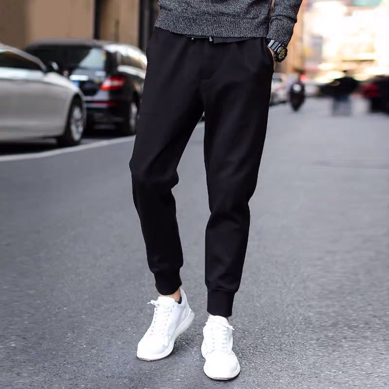 Summer Thin Sports Long Pants Summer Men'S Pants Loose Men'S Ice Silk Casual Pants Summer Pants Construction Site Work Pants - Image 1