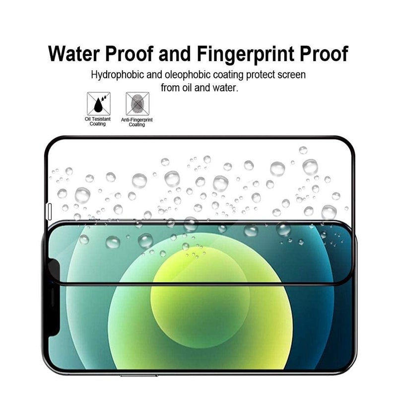 Mobilebies Premium Tempered Glass Screen Protector Guard For iPhone 12 Mini (5.42 Inch, Pack of 1) | Edge to Edge Coverage With Easy to installation kit - Image 5
