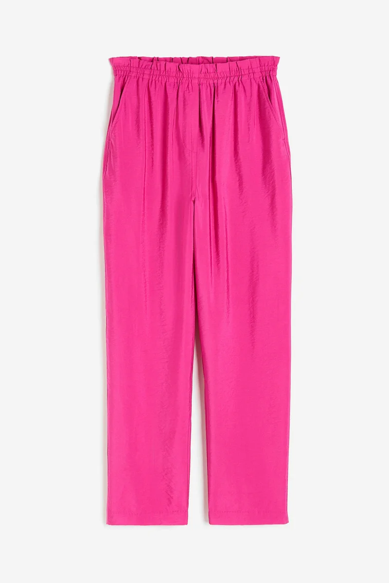 H&M Paper bag trousers