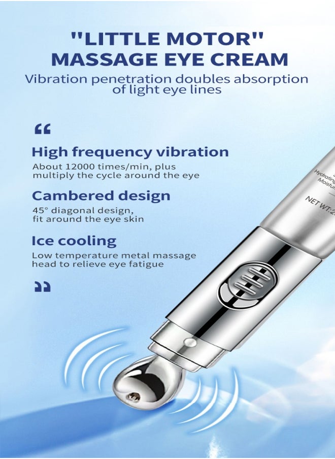 Anti-Wrinkle Eye Cream With Vibrating Applicator Head