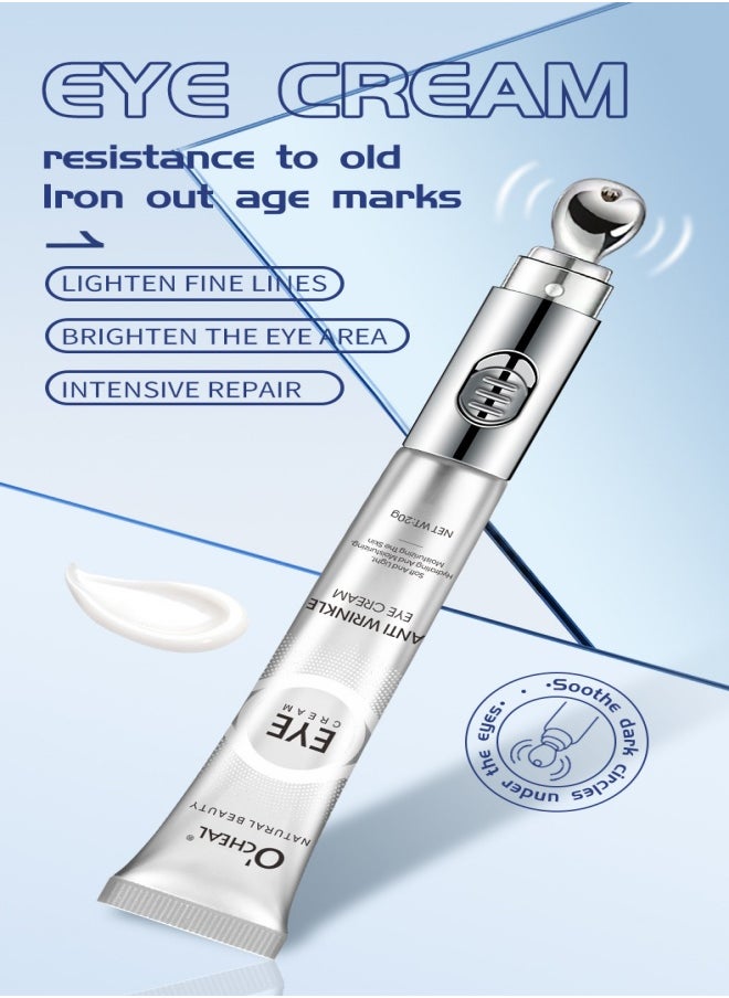 Anti-Wrinkle Eye Cream With Vibrating Applicator Head