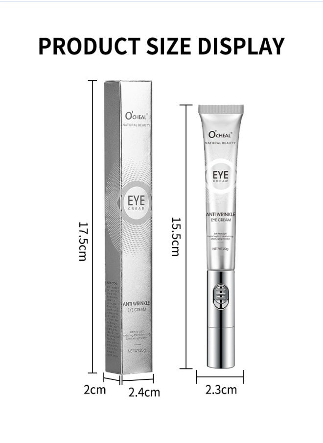 Anti-Wrinkle Eye Cream With Vibrating Applicator Head