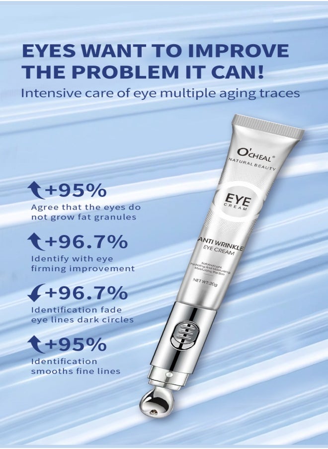 Anti-Wrinkle Eye Cream With Vibrating Applicator Head