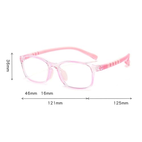 Fantia Kids Eyeglasses Clear Lens Children Eyewear Student Glasses for Girls (1#) - Image 2