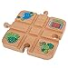 ORBRIUM Wooden Train Track Accessories Set Premium Cross Track for Wooden Railway Compatible with Thomas Friends Brio IKEA Melissa Doug STEM Toys - Image 2