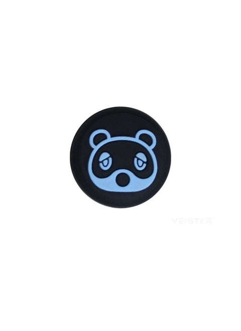 Switch Rocker Cap Silicone Cap Game Cap Key Protection Cap Nintendo Animal Mori Bear-Product Color:bear Black Bottom Blue