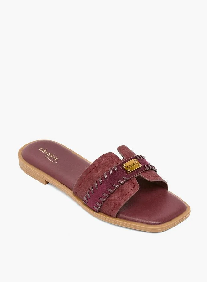سيليست Women Metallic Accent Sandals