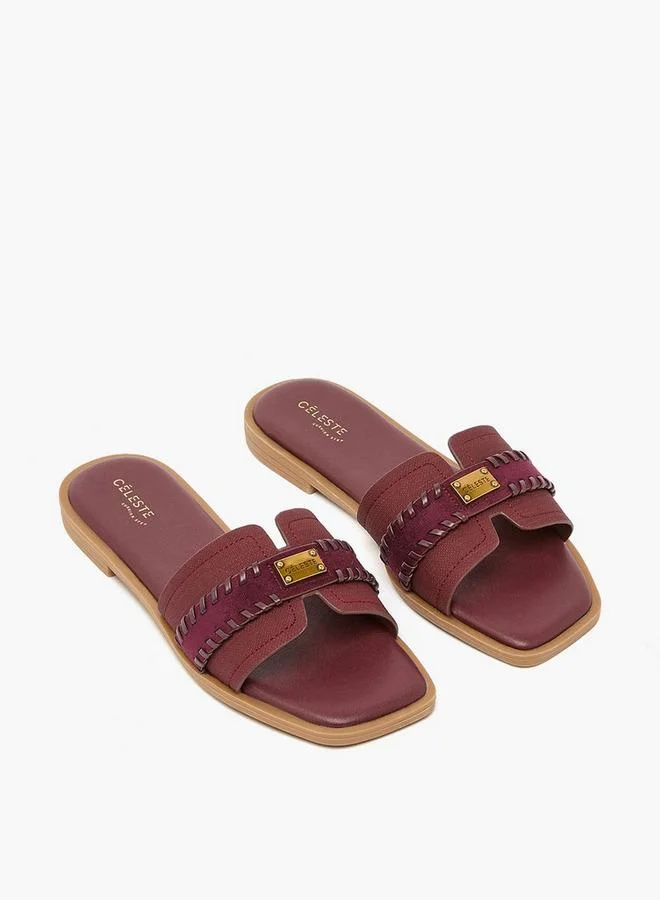 سيليست Women Metallic Accent Sandals