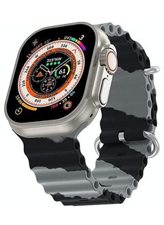 Rabos New Silicone Band Compatible with Apple Watch Ultra Ocean 42/44/45/49mm  Strap for iWatch Series Ultra 8 7 6 5 SE  - Image 1