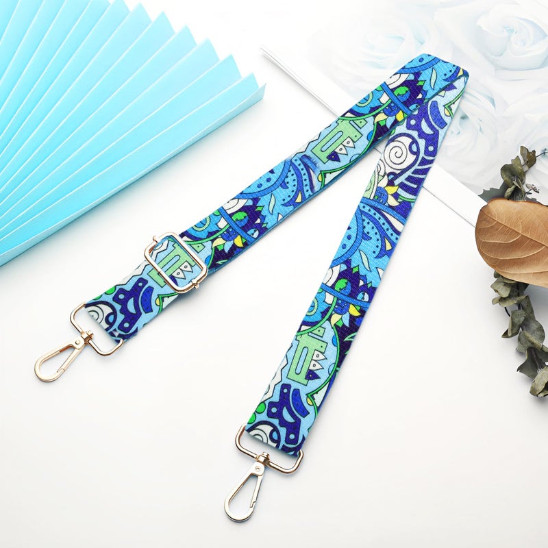 Grosun 6 Pieces Purse Straps Replacement Crossbody Straps for Purses 1.5 Inches Purse Strap Purse Replacement Straps for Handbags Shoulder Strap (Feather Style) - Image 5