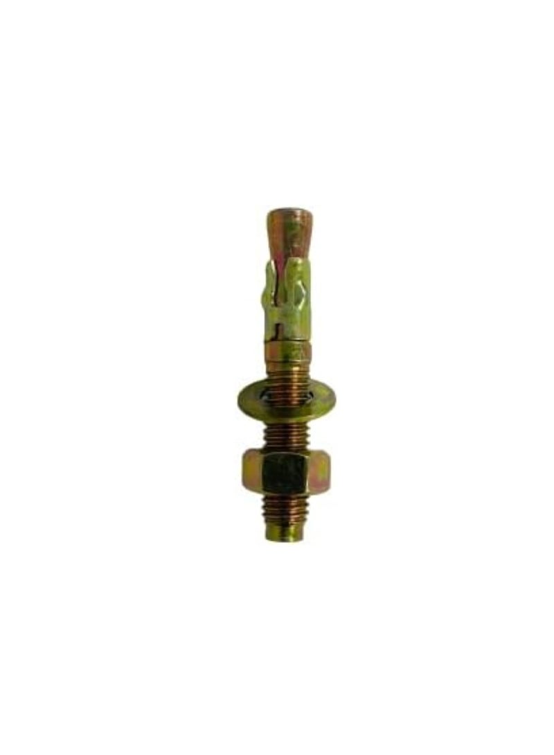 KNP KNP GI Concrete Anchor Bolt with Expansion Shield 10x80 mm Pack of 1 is designed for medium duty anchoring applications in concrete brick or masonry surfaces. - Image 1