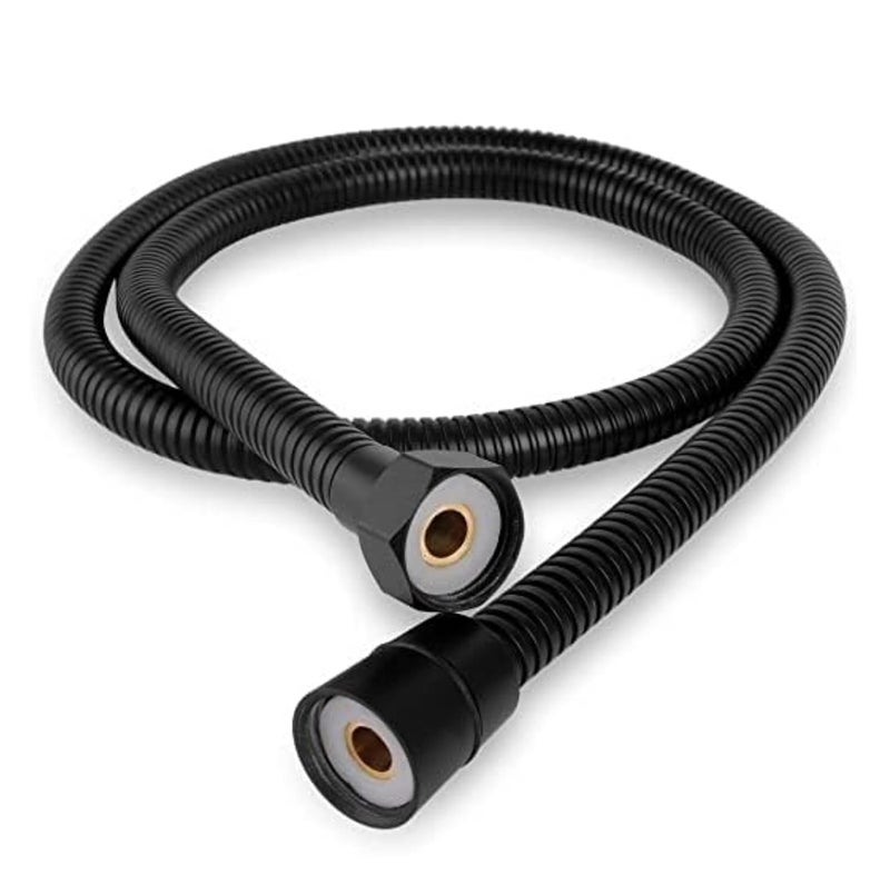 FOSSA Shower Hose Pipe – 1 Meter Jet Spray Pipe for Toilet & Health Faucet | Leak-Proof, High-Pressure, Flexible Bathroom Hose | Black (Matte Finish) - Image 1