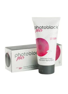 Derma Photo block Plus SPF50+ Sunscreen Cream With Anti Aging effect  - Image 1