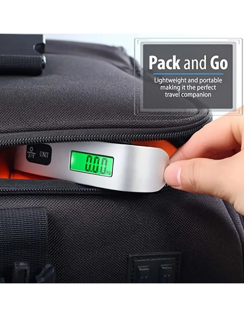 Bexow - BEXOW Digital Luggage Scale, Portable Handheld Scale with LCD Display, 50kg/110lb Capacity for Travel, Baggage Weighing - Image 1