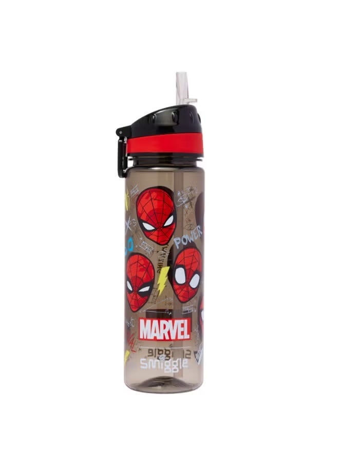 Smiggle Marvel Comics Spider-Man 650ml Water Bottle - Image 2