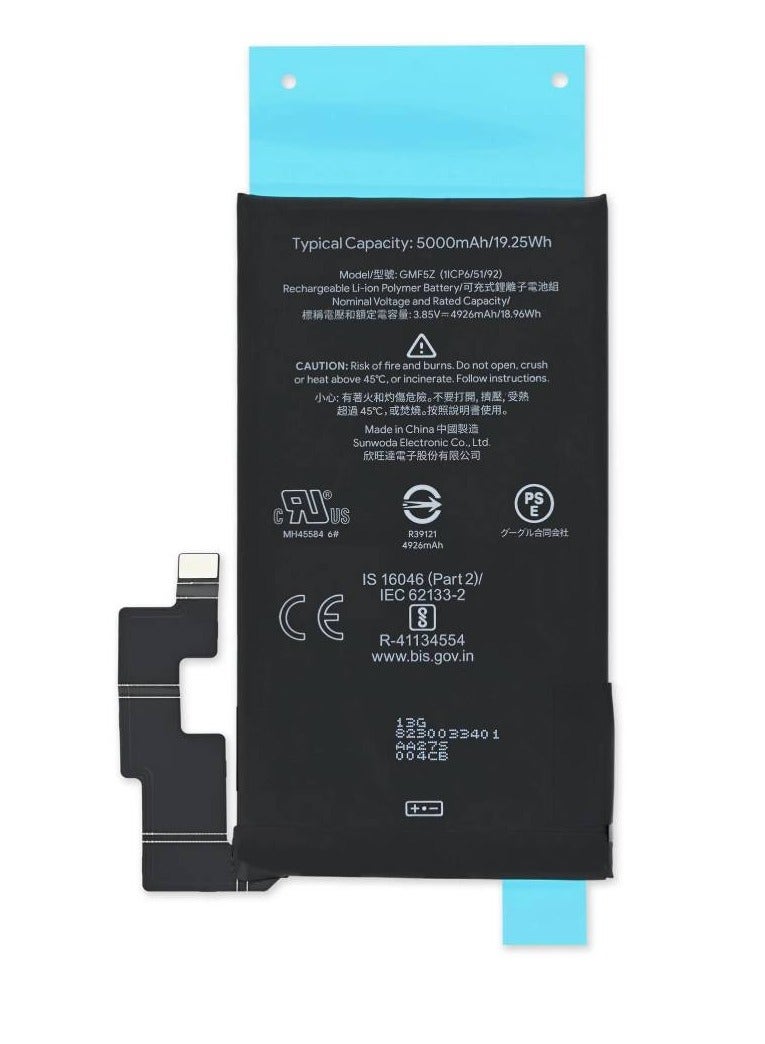 GENNEXT Original High Quality Replacement battery For Google Pixel 7 Pro Black - Image 1