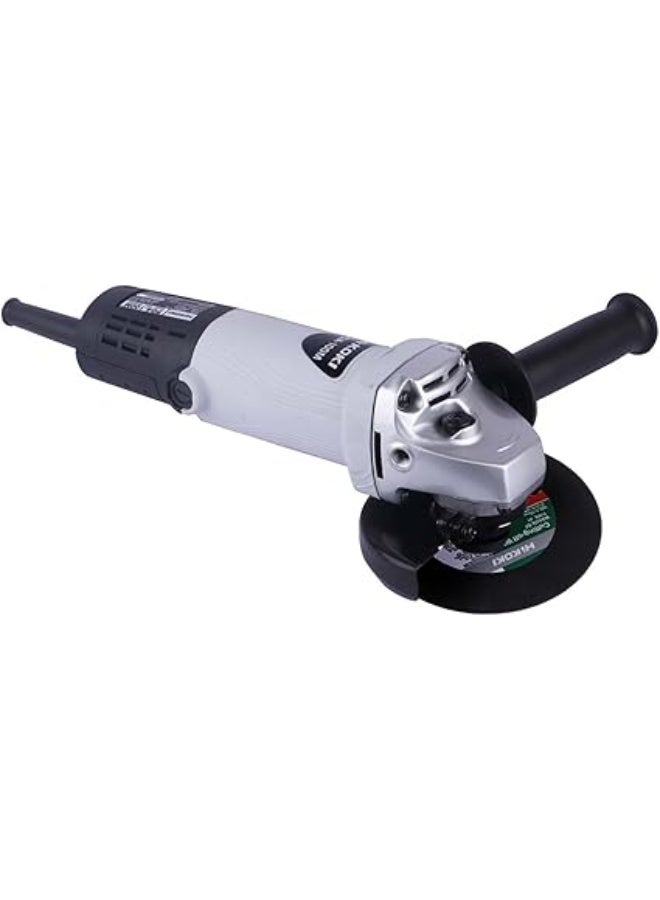 Hikoki ماكينة طحن الزاوية هيكوك 4 بوصة، محرك 715 واط، 110 فولت، مفتاح سناب، خفيفة الوزن 1.5 كجم، طراز PDA100MC9Z – أداة كهربائية مدمجة ومتينة للاحتراف في الطحن والقطع - Image 1